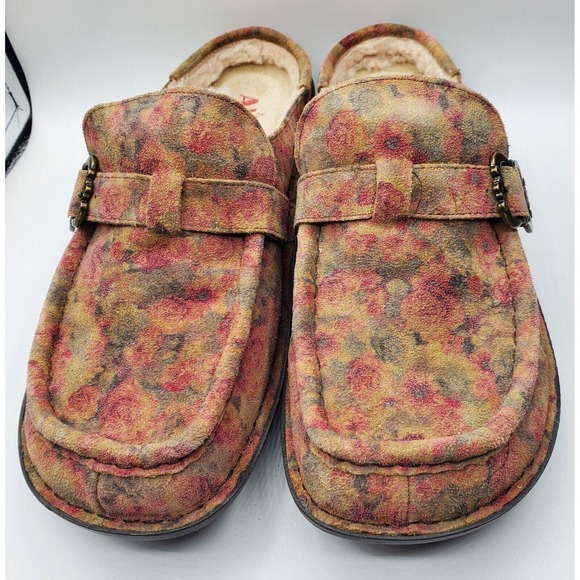 Alegria Women's Brigid Leather Slip-On Shoe - Cognac & Roses, 41M EUC - Picture 3 of 7